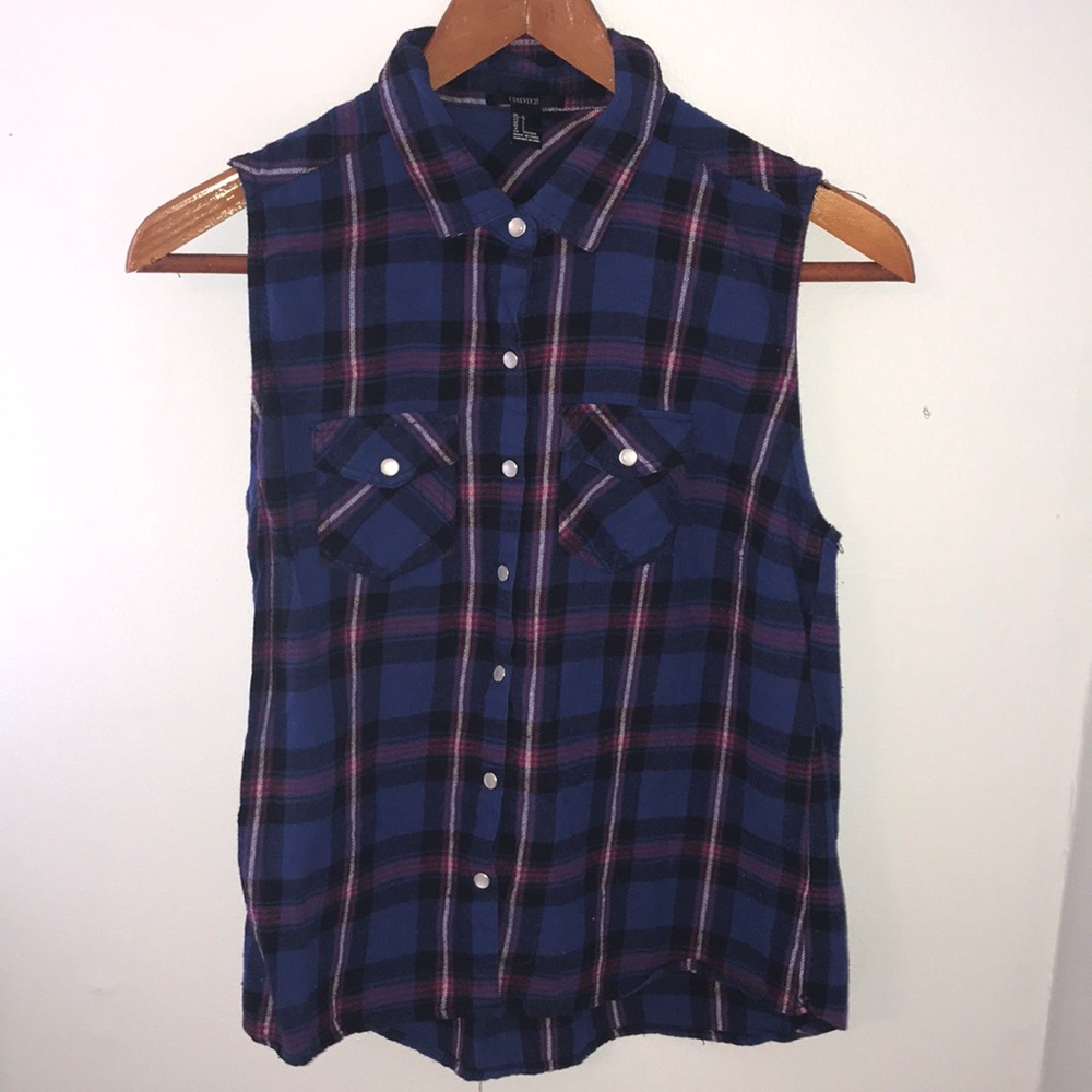 Plaid Button-Up Vest! ACCEPTING OFFERS
